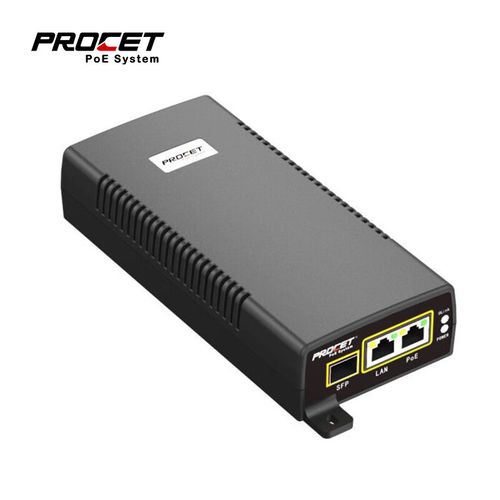 PSE106GBR-A-S 单端口光纤PoE中继供电器与千兆光纤收发器的融合应用